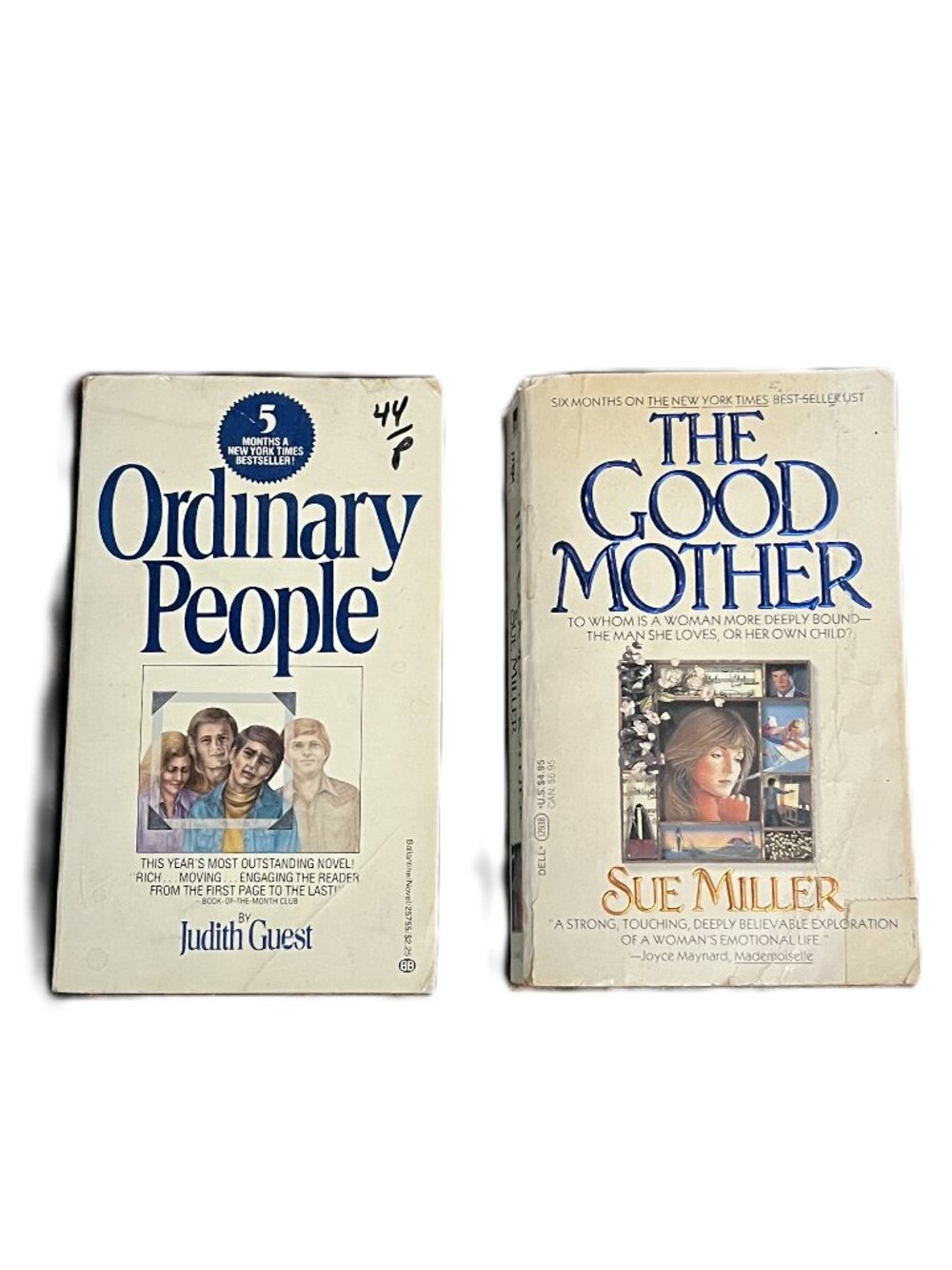 2 Paperback Book Bestseller Bundle: Ordinary People and The Good Mother